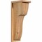 Ekena Millwork Carmel Rough Sawn Corbel w/Backplate, Western Red Cedar, 8"W x 10"D x 26"H COR08X10X26CAR01RWR - alternate 1